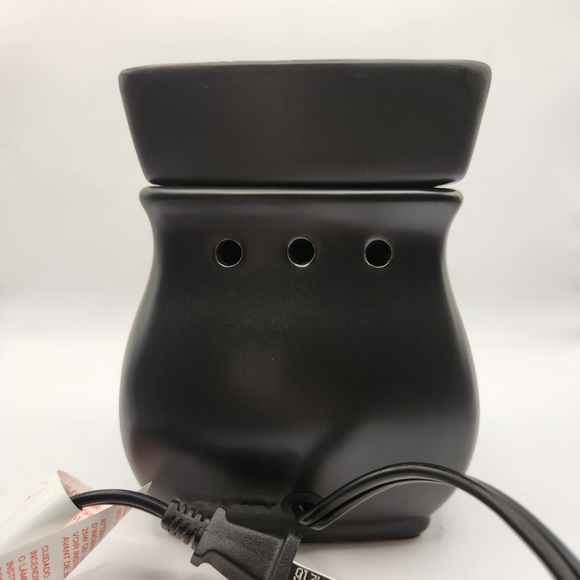 Scentsy Classic Satin Black Full Size Wax Warmer NIB - Picture 3 of 7